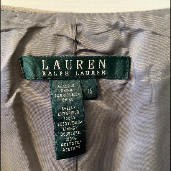 Ralph Lauren Suede Skirt - Picture 4 of 6